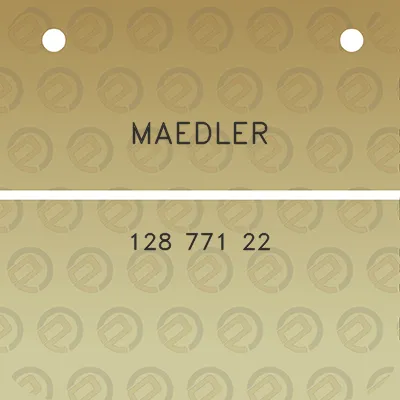 maedler-128-771-22