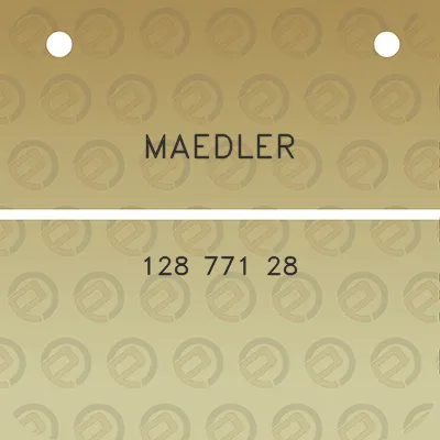 maedler-128-771-28