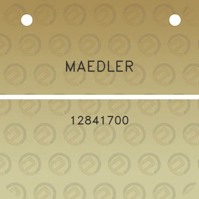 maedler-12841700