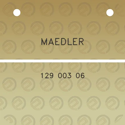 maedler-129-003-06