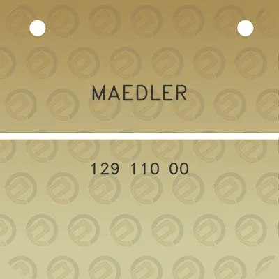 maedler-129-110-00