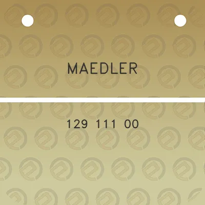 maedler-129-111-00