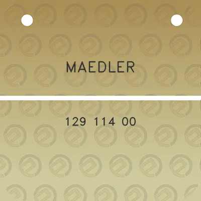 maedler-129-114-00