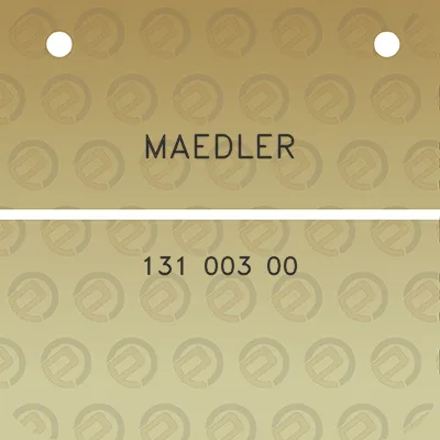 maedler-131-003-00