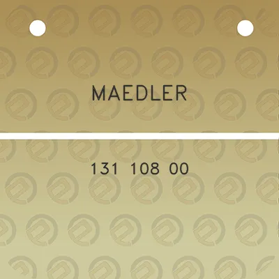 maedler-131-108-00