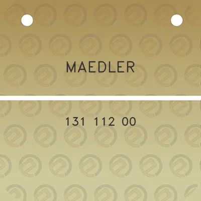 maedler-131-112-00