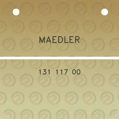 maedler-131-117-00