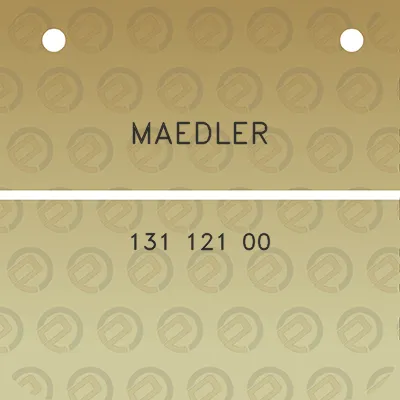 maedler-131-121-00