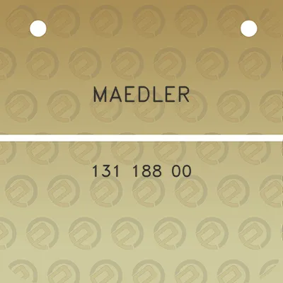 maedler-131-188-00