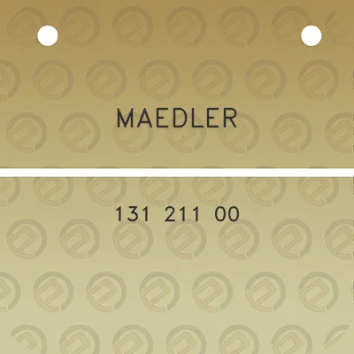 maedler-131-211-00