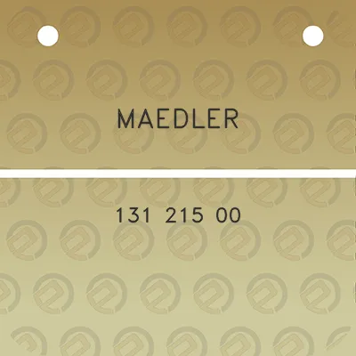 maedler-131-215-00