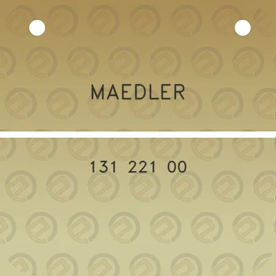 maedler-131-221-00