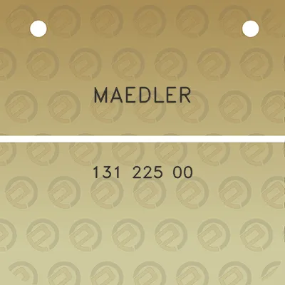 maedler-131-225-00