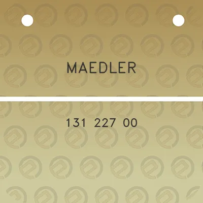 maedler-131-227-00