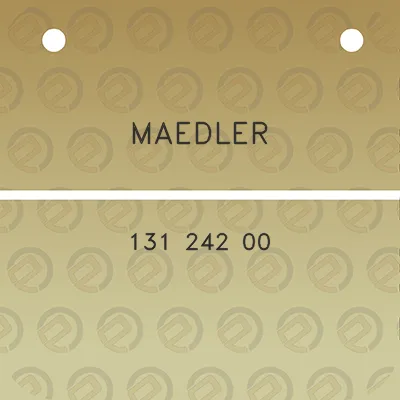 maedler-131-242-00