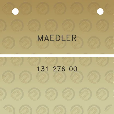 maedler-131-276-00