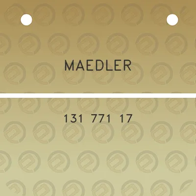 maedler-131-771-17