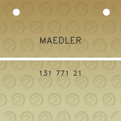 maedler-131-771-21