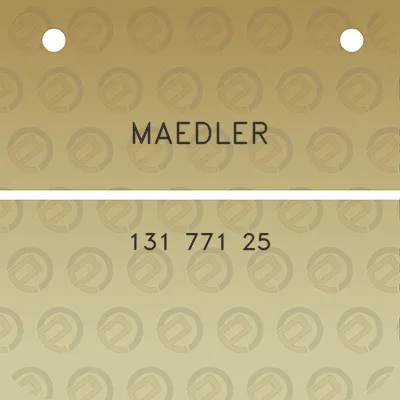 maedler-131-771-25