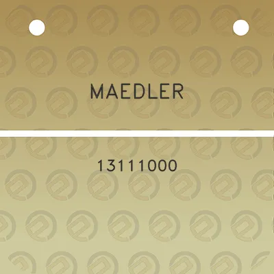 maedler-13111000