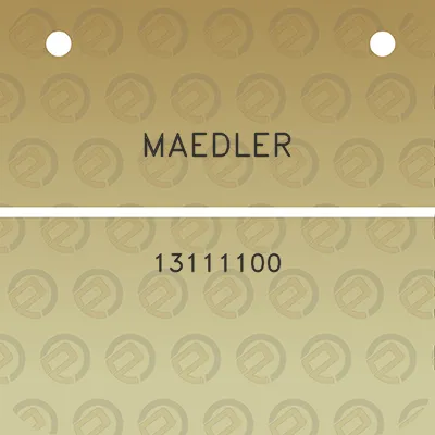 maedler-13111100