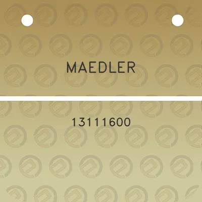 maedler-13111600