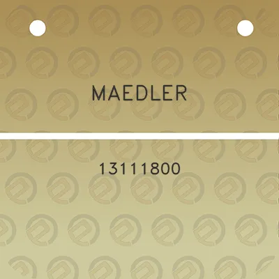 maedler-13111800