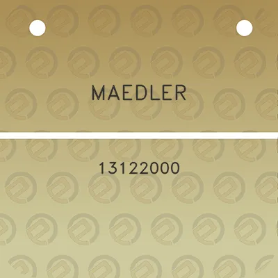 maedler-13122000