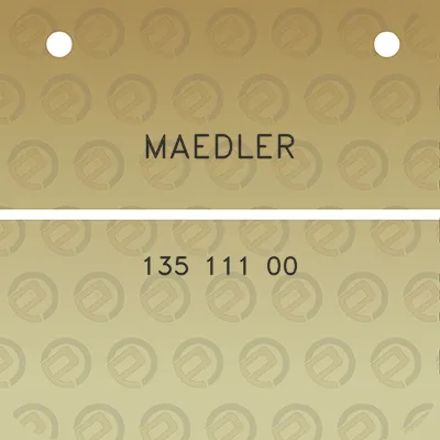 maedler-135-111-00