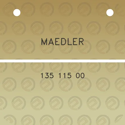 maedler-135-115-00