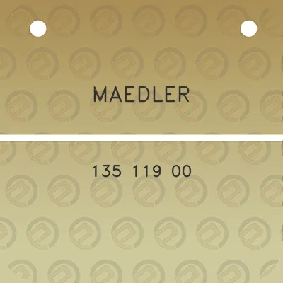 maedler-135-119-00