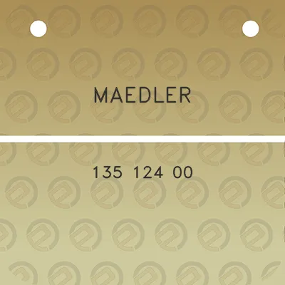 maedler-135-124-00