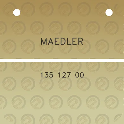 maedler-135-127-00