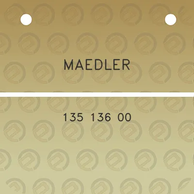 maedler-135-136-00