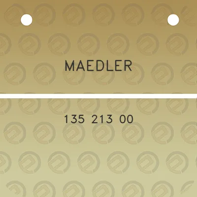 maedler-135-213-00