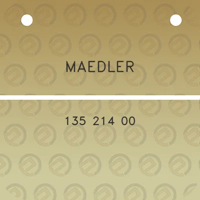 maedler-135-214-00