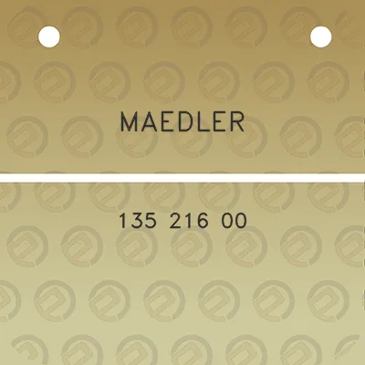 maedler-135-216-00