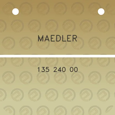 maedler-135-240-00