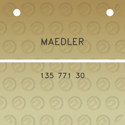 maedler-135-771-30