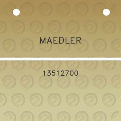 maedler-13512700