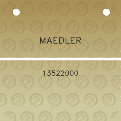 maedler-13522000