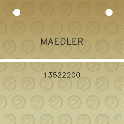 maedler-13522200