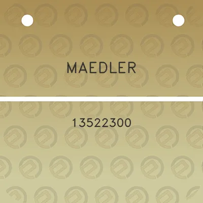 maedler-13522300