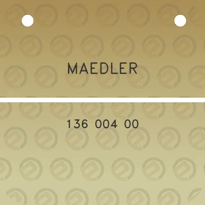 maedler-136-004-00