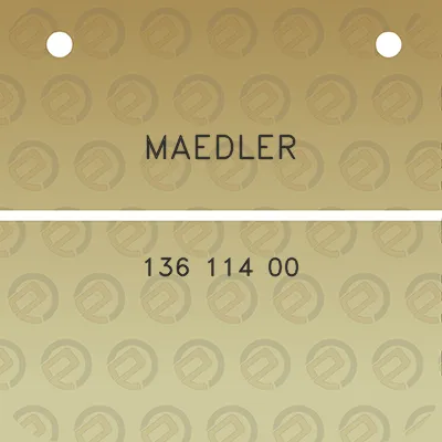 maedler-136-114-00