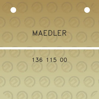 maedler-136-115-00