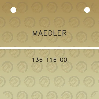 maedler-136-116-00