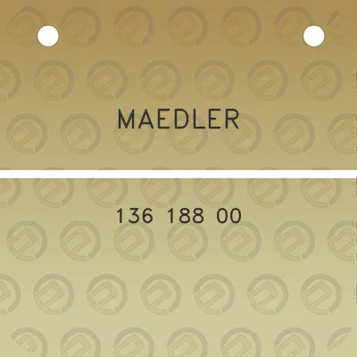 maedler-136-188-00