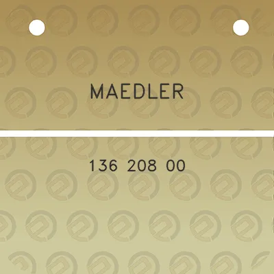 maedler-136-208-00