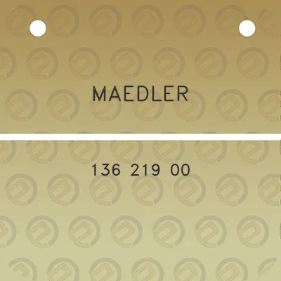 maedler-136-219-00